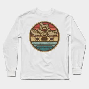 Dave Matthews Band Retro Cassette Long Sleeve T-Shirt